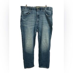 Lee Extreme Motion Big & Tall Relaxed Fit Straight Leg Men's Jeans 44X32 Blue 1